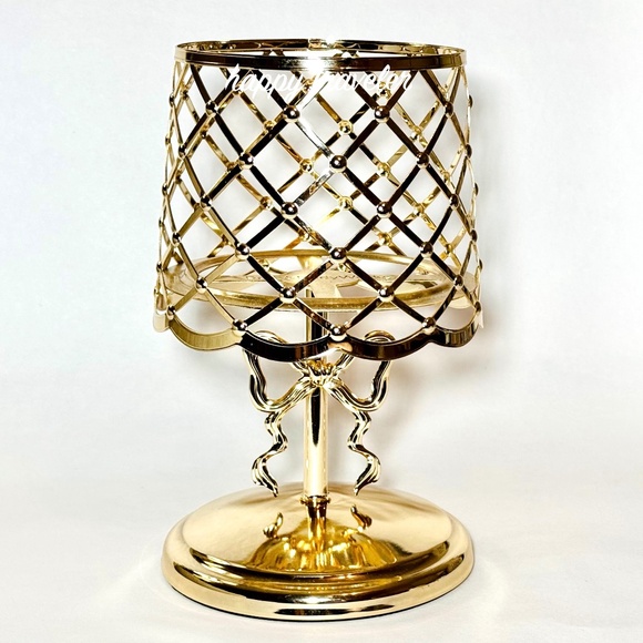 BOW LAMP Candle Holder - Picture 2 of 4